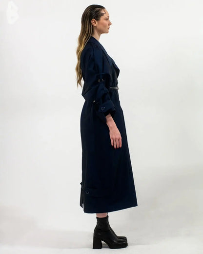 Trench Coat oversize effet manche Femme